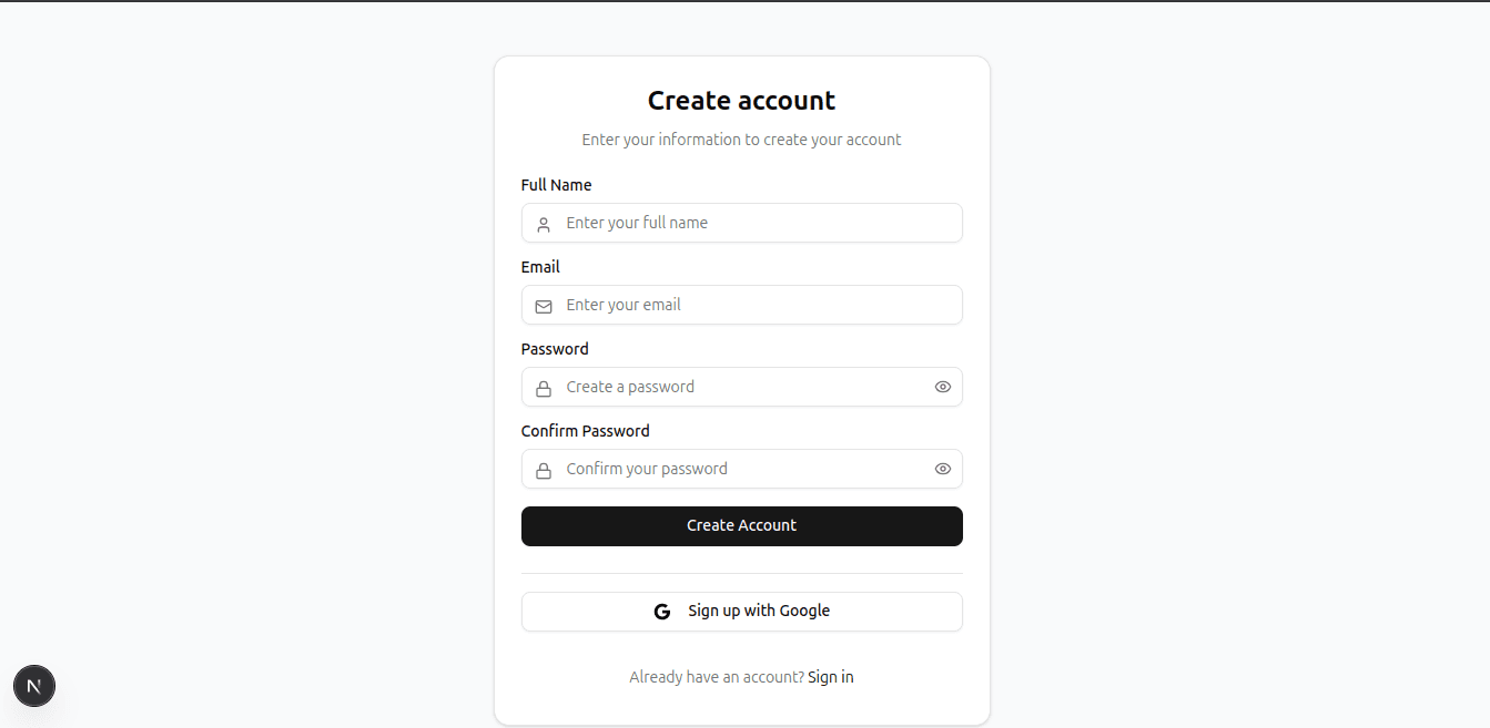 Auth System